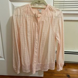J crew cotton blouse